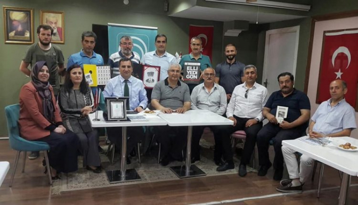 100.yıla damga vuran Prof.Dr. Kadıoğlu’na şükran plaketi
