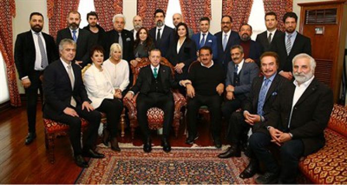 Sanatçılar, Cumhurbaşkanı Erdoğan'ın doğum gününü kutladı