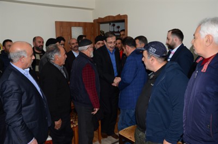 Başkan Bulutlar, ev ev geziyor