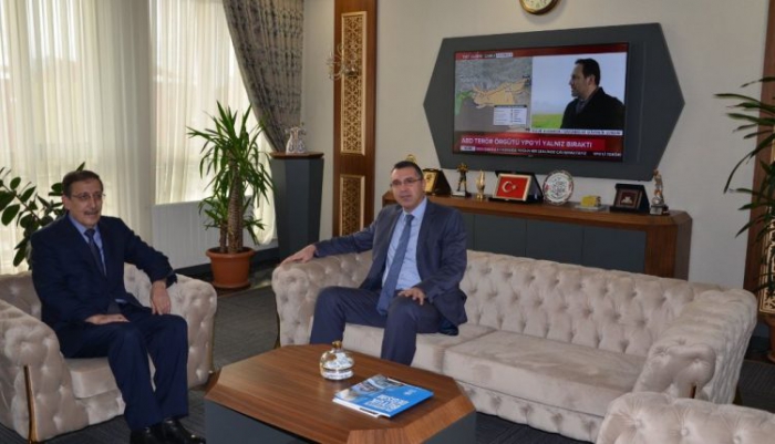 CUMHURİYET BAŞSAVCISI BÖLÜKBAŞI’NDAN BAŞKAN BULUTLAR’A İADE-İ ZİYARET