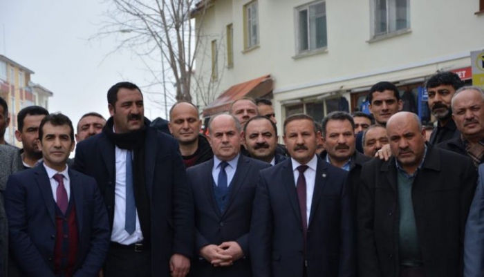 Cumhur ittifakı Aşkale Belediye Başkan adayı tanıtım toplantısı yapıldı