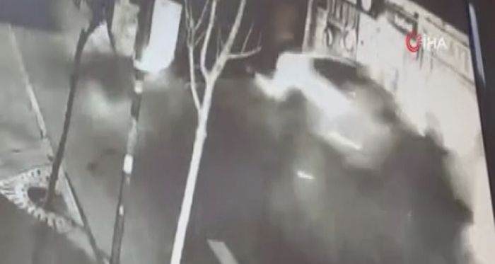 Ortalığı savaş alanına çeviren kaza
