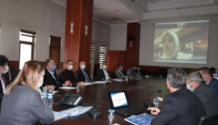 Erzurum’da 2021 yılı 1. Olağan İl İstihdam ve Mesleki Eğitim Kurulu Toplantısı yapıldı
