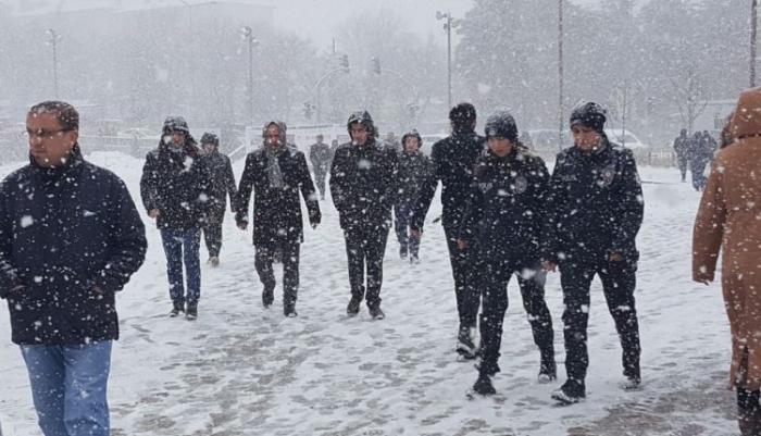 Doğuya kar geri geliyor