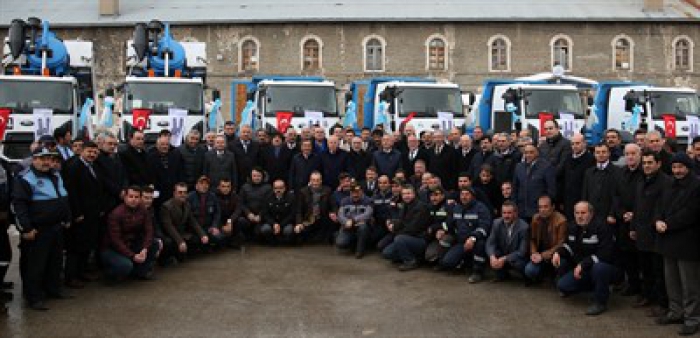 Erzurum Büyükşehir araç filosunu güçlendiriyor