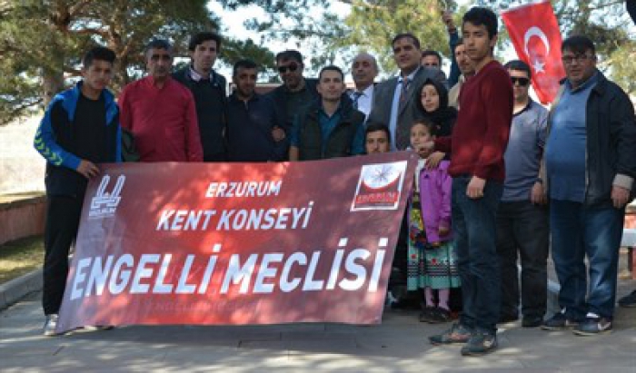 Erzurum'da Engelli vatandaşlara seyyar sandık gidecek