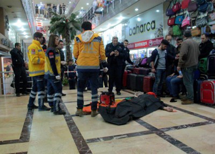 Erzurum'da İş merkezinde feci ölüm