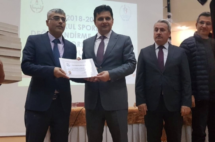 Erzurum’da Spor ödülleri sahiplerini buldu