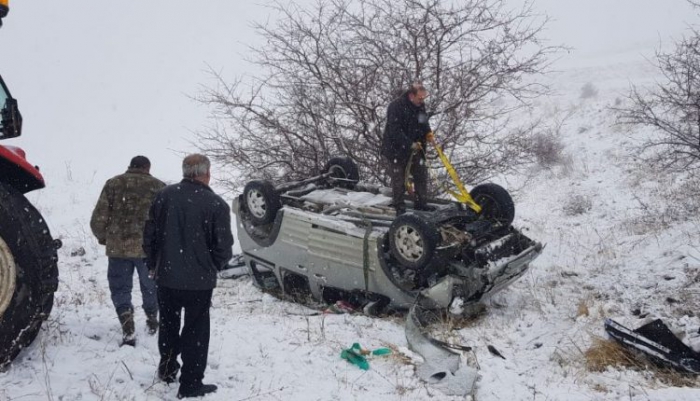 Erzurum’da trafik kazası: 1 yaralı