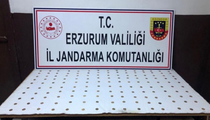 Erzurum’da Venedik dönemine ait 150 sikke ele geçirildi