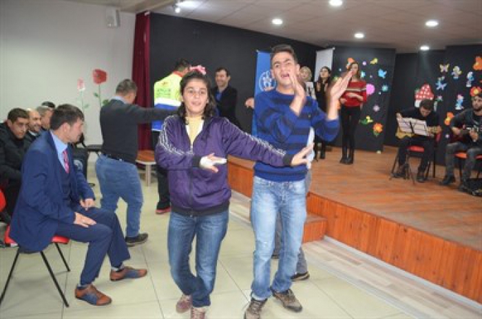 Erzurum GHSİM’den Down Sendromlu gence jest