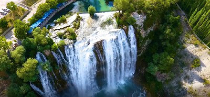 Erzurum Tortum Şelalesi dünya turizmine açılması için imza kampanyası başlatıldı