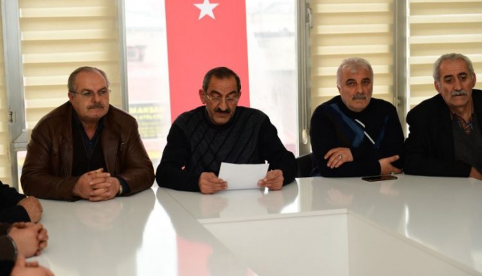 Esnafı, Esnaf Odaları Ali Korkut için bir araya geldiler