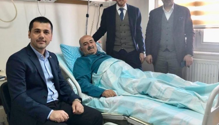 Gazeteci Cem Bakırcı’ya geçmiş olsun ziyareti…
