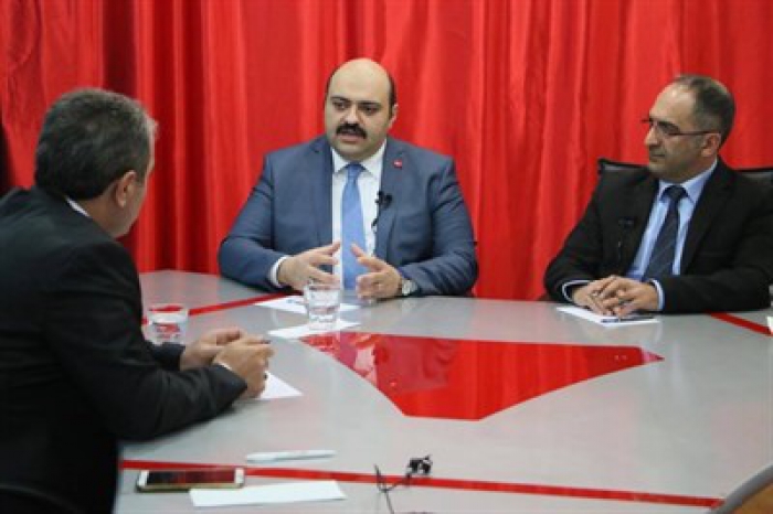 Orhan, “Biz Bize Erzurum” programına konuk oldu