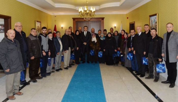 Şehit yakınlarından Vali Memiş’e ziyaret
