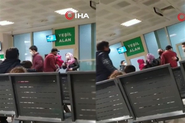 Hastanede akıl almaz kavga!