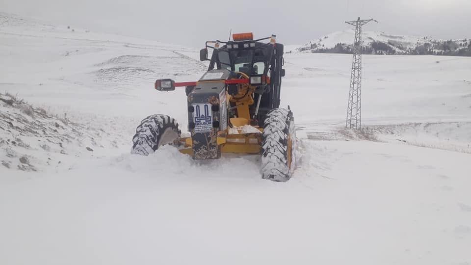 Erzurum’da 372 mahalleye ulaşım sağlanamıyor