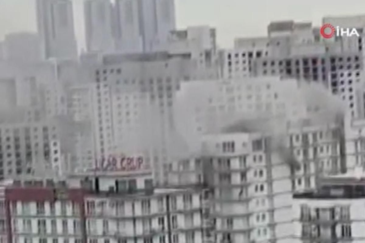 Rezidansta çıkan yangında can pazarı