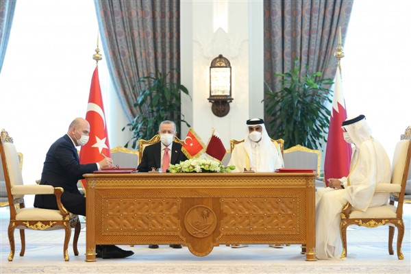 Türkiye ve Katar arasında 12 anlaşma imzalandı