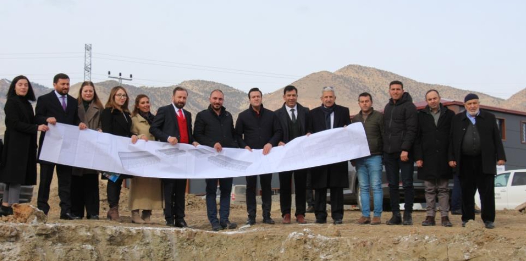 Erzurum'da çuval fabrikası temeli atıldı
