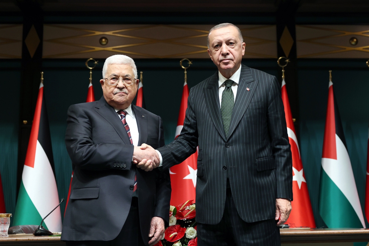 Cumhurbaşkanı Erdoğan: "İsrail ile ilişkilerimizde atılan adımlar Filistin davasına desteğimizi hiçbir şekilde azaltmaya