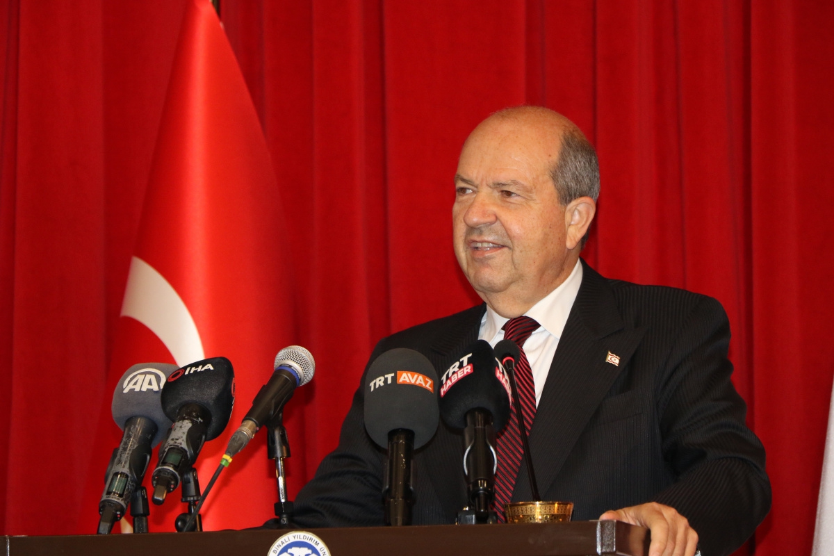 KKTC Cumhurbaşkanı Tatar: 'Bütün Türk cumhuriyetlerinin Doğu Akdeniz'deki temsilcisiyiz'