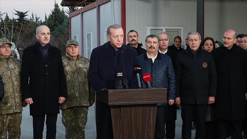 Cumhurbaşkanı Erdoğan: Şu An İtibarıyla Hatay'ımızda 21 Bin 200 Personel Görev İfa Ediyor