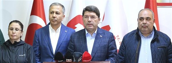 BAKAN TUNÇ: DEVLETİMİZİN TÜM KURUMLARI İŞ BAŞINDA