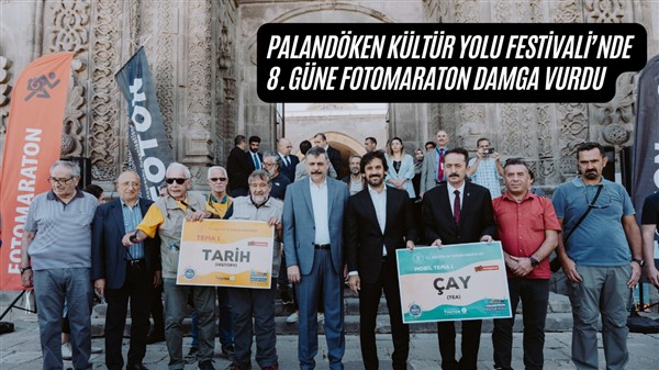 PALANDÖKEN KÜLTÜR YOLU FESTİVALİ’NDE 8. GÜNE FOTOMARATON DAMGA VURDU