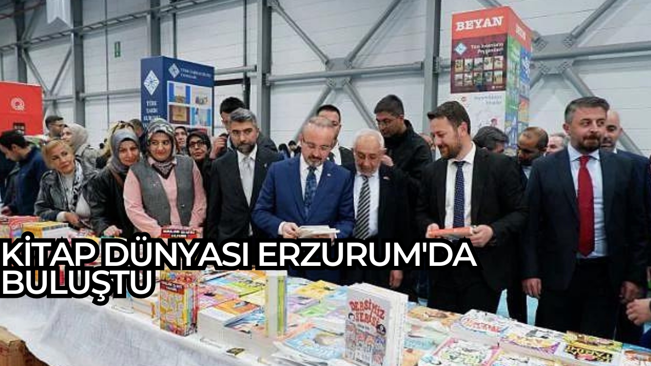 Kitap dünyası Erzurum'da buluştu