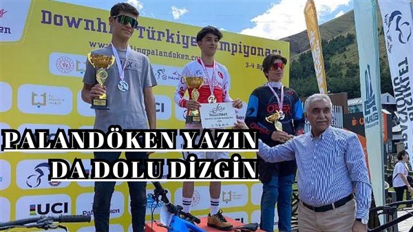 Palandöken yazın da dolu dizgin