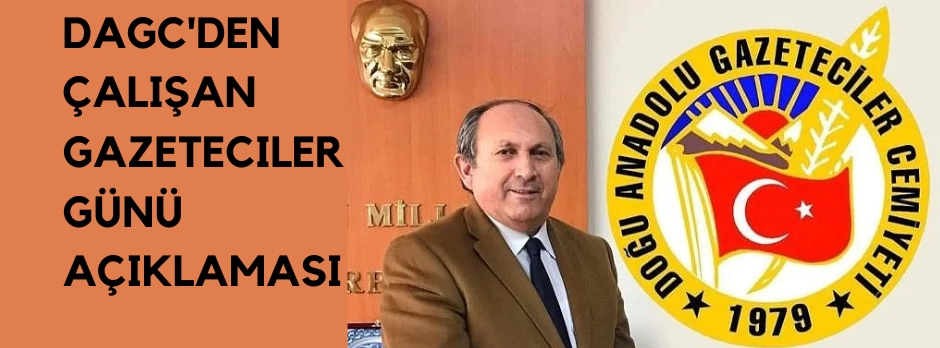 DAGC'den çalışan gazeteciler günü açıklaması