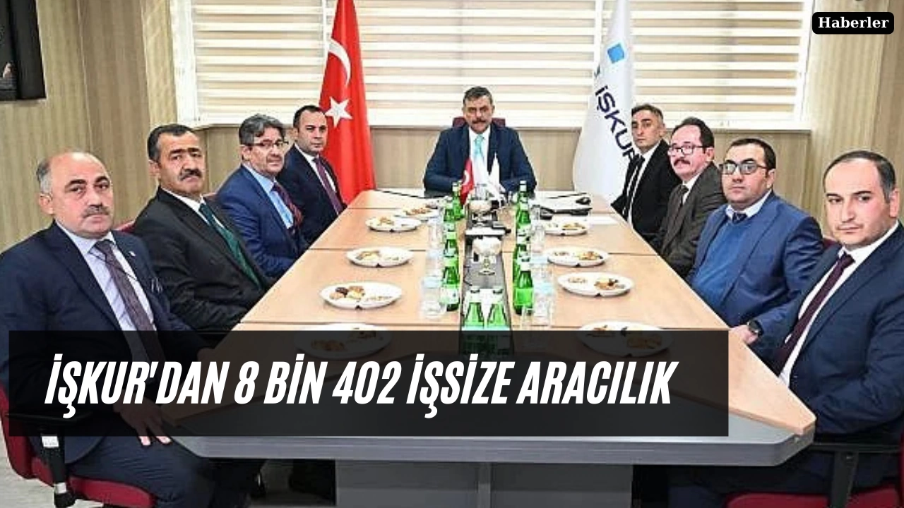 İŞKUR'dan 8 bin 402 işsize aracılık