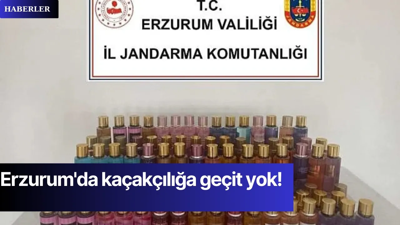 Erzurum'da kaçakçılığa geçit yok!
