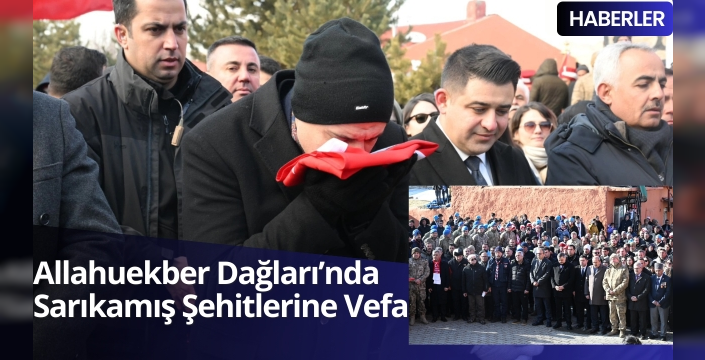 Allahuekber Dağları’nda Sarıkamış Şehitlerine Vefa