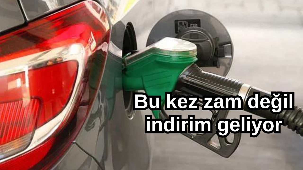 Bu kez zam değil indirim geliyor