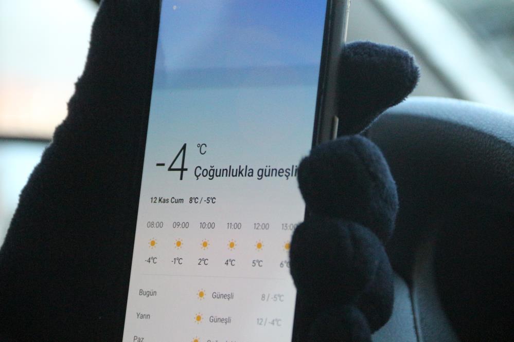 Erzurum dondu